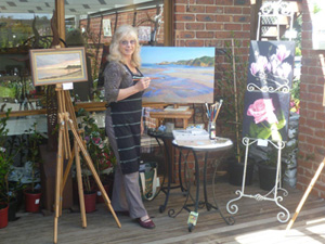 Margaret painting